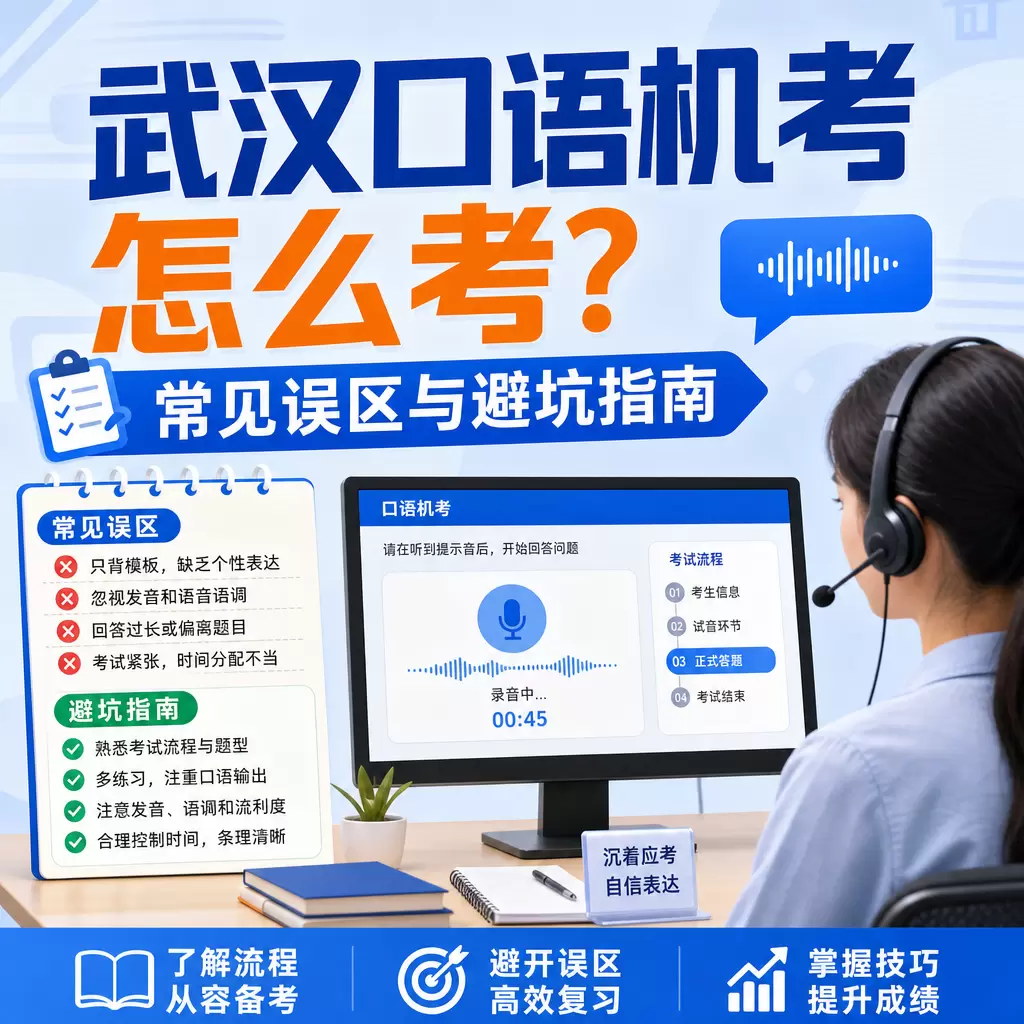 武汉口语机考怎么考?常见误区与避坑指南