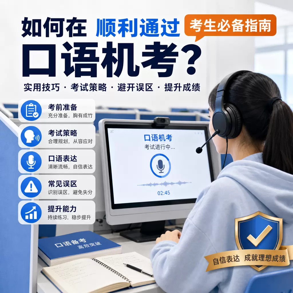 如何在黄梅顺利通过口语机考?考生必备指南