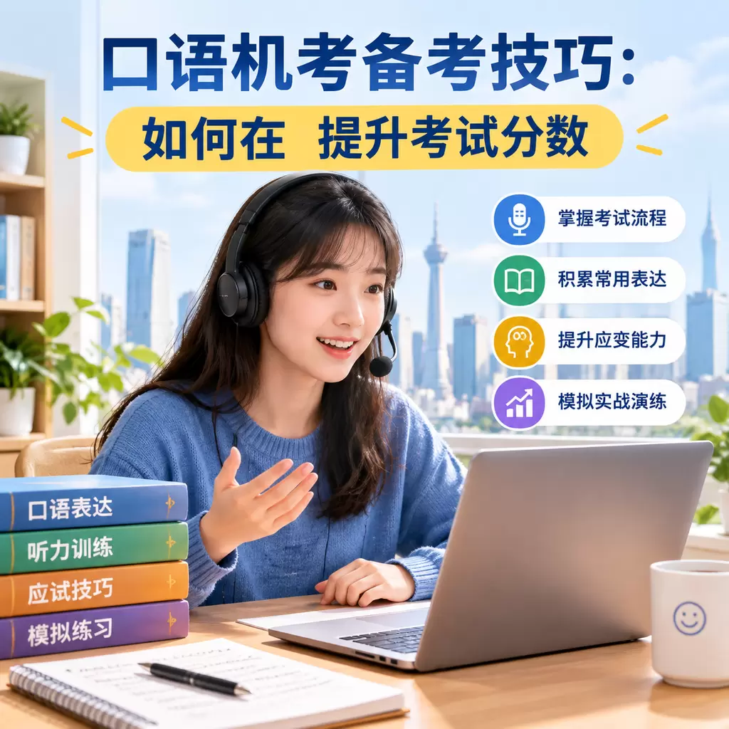 口语机考备考技巧：如何在黄梅提升考试分数