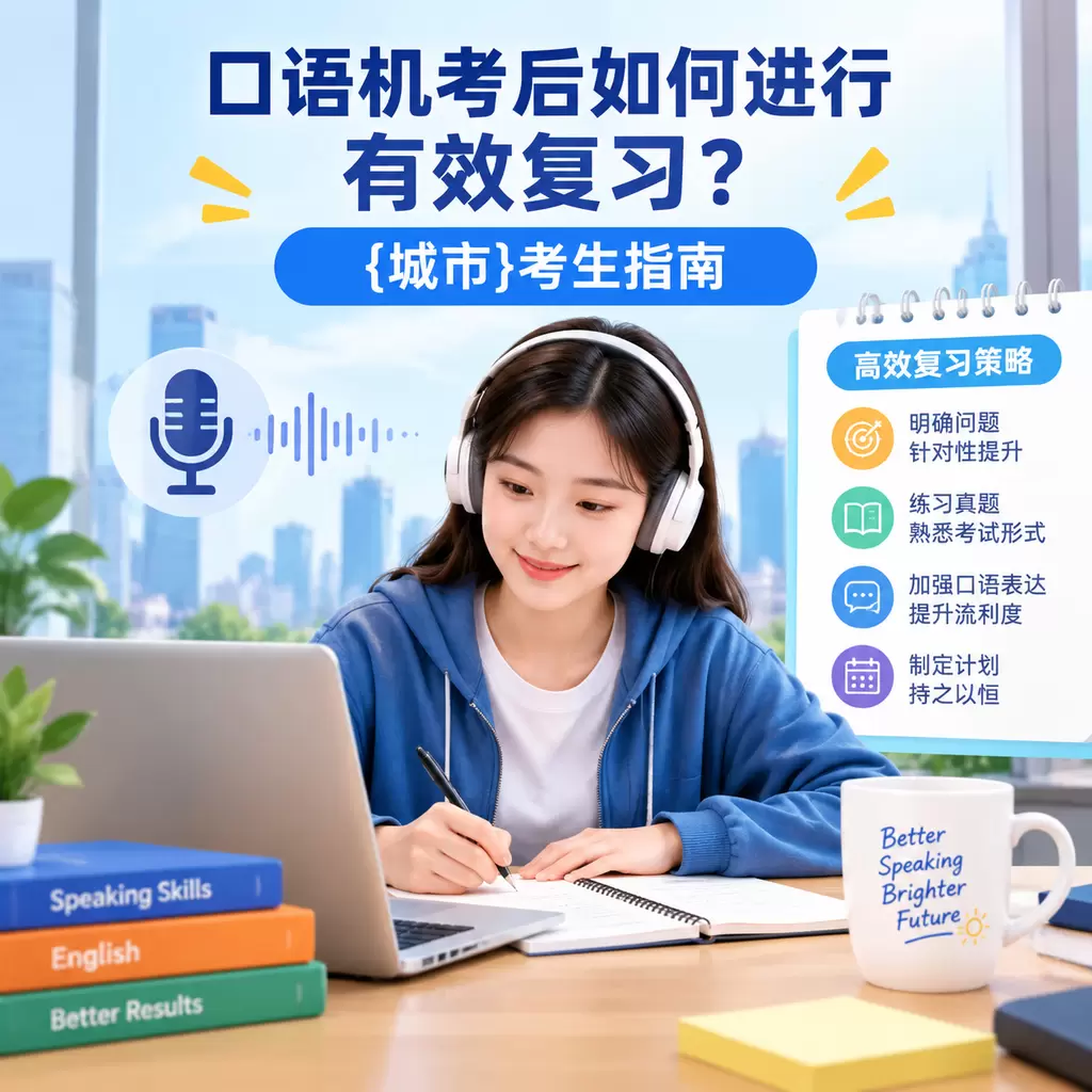 口语机考后如何进行有效复习？黄梅考生指南