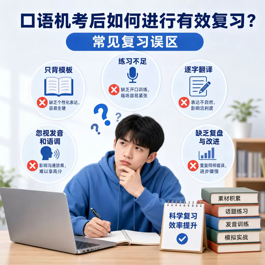 口语机考后如何进行有效复习？黄梅考生指南