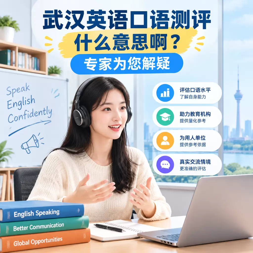 武汉英语口语测评什么意思啊？专家为您解疑