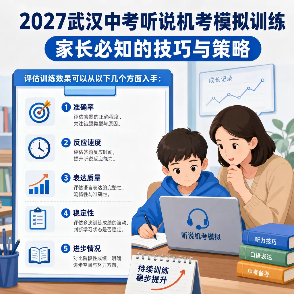 2027武汉中考听说机考模拟训练,家长必知的技巧与策略