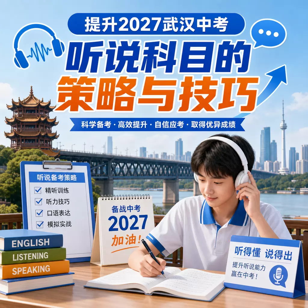 提升2027武汉中考听说科目的策略与技巧,适合黄梅考生